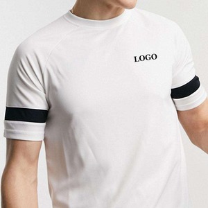 Camiseta Informal de Alta Calidad en Oferta de Verano, Camiseta de Algodón y Poliéster con Diseño Personalizado y Logotipo Estampado para Hombre - Product Image 1