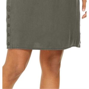 Style & Co Skort da Donna Verde in Tencel Taglia XS, Pantaloncini in Poliestere con Coulisse e Decorazione a Bottoni, Traspiranti in Spandex per la Palestra - Product Image 3