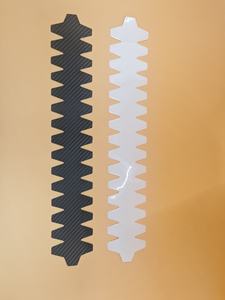 Protection de tête personnalisée pour raquette de padel, texture en fibre de carbone 3K, ruban de protection de cadre de raquette - Product Image 4