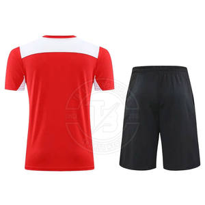 Uniforme de football professionnel avec logo personnalisé vêtements de sport respirants à séchage rapide pour l'été pour les sports d'été à séchage rapide - Product Image 3