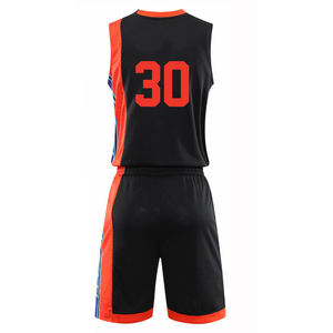 Nouveau style de conception, uniforme de basket-ball unisexe, kit personnalisé avec logo, haute qualité, sublimation sportive, respirant, séchage rapide, grande taille, bas prix - Product Image 3