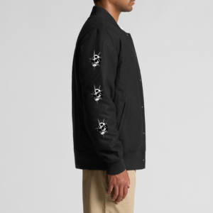 High Quality Cotton Canvas Work Bomber <b>Jacket</b> Custom Logo Winter <b>Jacket</b> Streetwear with Stand Collar <b>Casual</b> Good Weight for Boys - Product Image 3