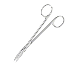 Ciseaux médicaux professionnels 115 mm lame tranchante incurvée métal acier chirurgical salle de chirurgie ciseaux - Product Image 4