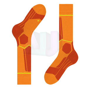 Chaussettes de sport d'entraînement athlétique en spandex/polyester, absorbant la transpiration, respirantes, conçues pour la performance sportive et le fitness - Product Image 4