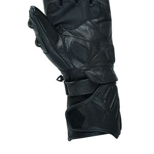 Gants de moto imperméables haute performance, fabriqués en cuir personnalisé, adaptés à l'hiver, bracelet de poignet réglable, tailles personnalisables - Product Image 6