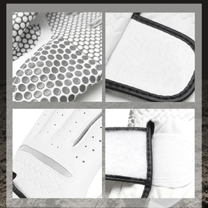 Manufacturer Custom Wholesale Logo Sports Golf Gloves Cabretta Leather Sheepskin Non-Slip Lightweight Unisex for Women Men Kids - Product Image 4