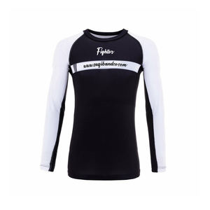 Customized design custom printed <b>rash</b> <b>guard</b>, moisture wicking rashguards mens compression shirt - Product Image 1