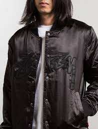 Chaquetas universitarias de satén fino personalizadas para hombre para logotipos bordados de invierno para uso de Letterman - Product Image 2