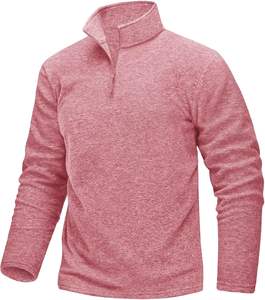 Sweat-shirt à capuche à manches longues doublé de polaire thermique pour hommes, veste pour le golf et le travail en plein air en hiver - Product Image 1