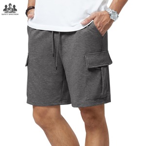 Pantalones Cortos Cargo de Verano para Hombre, Talla Grande, Logotipo Personalizado, Tejido Lavado, 100% Algodón, Secado Rápido, Transpirable - Product Image 2