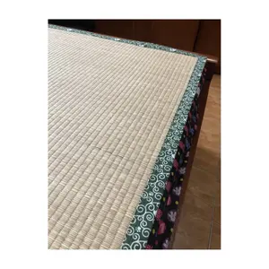 Premium el yapımı Tatami Mat özel boyutlu doğal çim halı | Uyku iyi fiyata vietnam'dan Tatami Mat