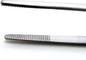 10 Pinzas de vendaje 5,5 "Fórceps de pulgar de tejido 1,8 cm Instrumentos quirúrgicos de Punta dentada - Product Image 4