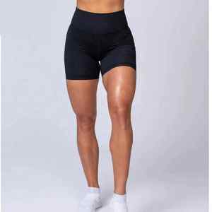 Women's Custom Design Quick Dry Spandex Gym Workout <b>Shorts</b> Breathable Slim Fit Yoga <b>Leggings</b> - Product Image 6