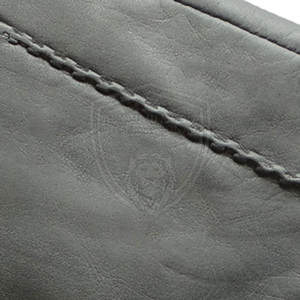 Gants en cuir véritable avec une longue protection du poignet et un toucher lisse Gants en cuir de vachette véritable - Product Image 5