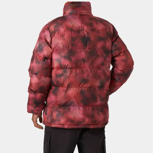 Custom Streetwear Thermochromic OEM Print Jackets Streetwear Crop Vintage Heavyweight Winter Hooded Windproof Puffer Jacket <b>Coat</b> - Product Image 6