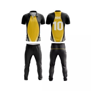 Venta al por mayor personalizado de secado rápido transpirable de poliéster sublimación OEM Polo camisa equipo deportivo Jersey para conjuntos de cricket - Product Image 2
