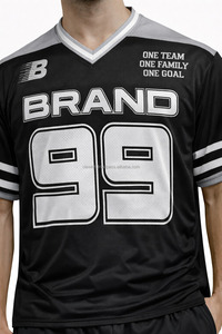 ชุดฟุตบอลอเมริกันสไตล์ใหม่ล่าสุด แบบกำหนดเอง แห้งเร็ว คุณภาพเยี่ยม ขายส่งเสื้อฟุตบอลสั่งทำพิเศษ - Product Image 5