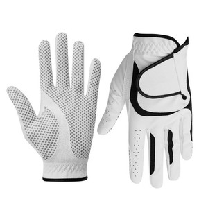 Gants de golf en cuir de mouton pur pour hommes, accessoire doux et respirant pour les gants de main gauche et droite, fabriqués par Hanger Impex - Product Image 5