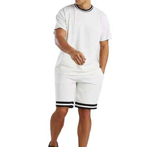 Good Quality <b>Men</b> <b>Summer</b> Set T-<b>shirt</b> with Matching Shorts Sets <b>for</b> <b>Men</b> T <b>Shirt</b> and Short Set <b>Men</b> 100% Cotton OEM Services - Product Image 5