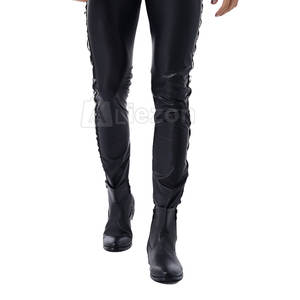 Pantalon en cuir personnalisé de haute qualité pour hommes Vente en ligne imperméable Pantalon en cuir pour hommes Vente en ligne - Product Image 5