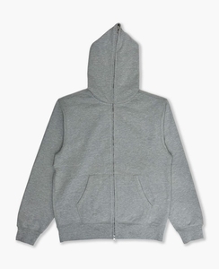 OEM haute qualité Logo couleur personnalisé 100% coton sweats à capuche zippés unisexes sweats à capuche zippés pour hommes sweats à capuche zippés surdimensionnés - Product Image 1