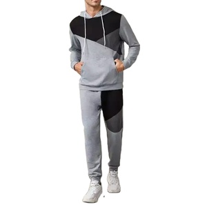 Fabricante de chándales RTS, chándal para hombre a precio económico, sudadera con capucha, pantalones deportivos, 100% algodón, forro polar, chándal informal CP-MTS-04 - Product Image 1