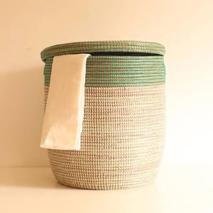 Paniers en herbe de mer pour le salon, la cuisine, le rangement, la décoration, panier en herbe de mer, panier durable en paille - Product Image 4