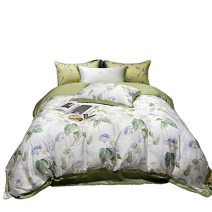 Housse de couette en coton de luxe, style moderne, 300 fils, imperméable, écologique, haute qualité, garnissage en coton personnalisable - Product Image 1