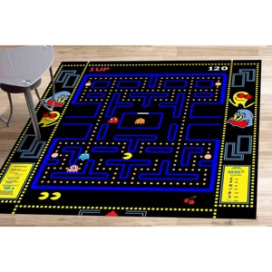 Alfombra para Videojuegos: Decoración Moderna para Sala de Juegos, Alfombra Estampada Fácil de Limpiar, con Pelo Suave - Product Image 5
