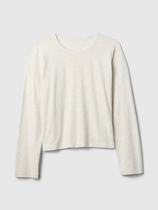 T-shirts à manches longues pour femmes en gros 2026 Haut de gamme 100% coton T-shirt pour femmes Tops imprimés DTG personnalisés pour femmes - Product Image 5