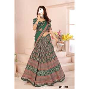 Nuevo lanzamiento Modern Party Real Modeling Cotton Lehenga (Cosido) Heavy Rayon Cotton Digital Print Reversible - Product Image 2