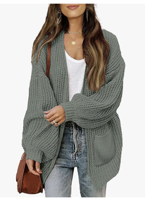 BANGLADESH NEW ARRIVAL CUSTOM LOGO DIRECT FACTORY <b>WOMENS</b> <b>OVERSIZED</b> CHUNKY <b>CARDIGAN</b> SWEATERS OPEN FRONT LONG <b>CARDIGANS</b> KNIT COATS - Product Image 6