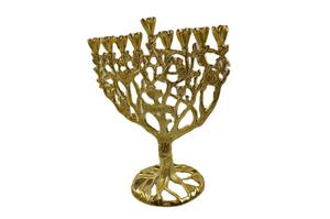Offre Spéciale candélabres menorah en métal poli miroir brillant dernier bougeoir menorah en métal aluminium design - Product Image 3