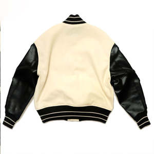 Offre Spéciale personnalisé brodé chenille patchs laine PU cuir manches Letterman Baseball College Varsity veste - Product Image 2