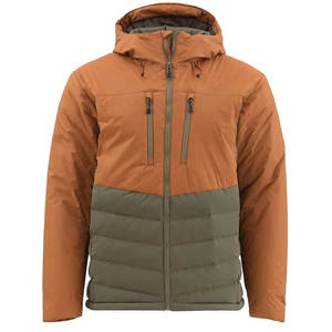 OEM Winter Men's Stylish <b>Black</b> High Quality Windproof Outdoor Hoodie Fashionable Custom Puff <b>Jacket</b> for Men - Product Image 3