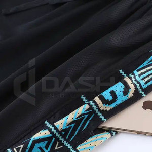 Pantalones cortos de hombre personalizados con estampado completo de calidad superior con bolsillos dobles con cremallera Pantalones cortos de baloncesto de costura interior de 6 pulgadas - Product Image 3