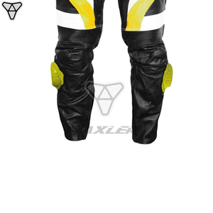 Pantalon de moto en cuir respirant, coupe-vent et anti-UV, durable, personnalisé, pour hommes grandes tailles – Vente en gros - Product Image 2