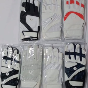 Gants de frappeur de baseball et de softball personnalisés de haute qualité, conception en cuir super respirant - Product Image 2