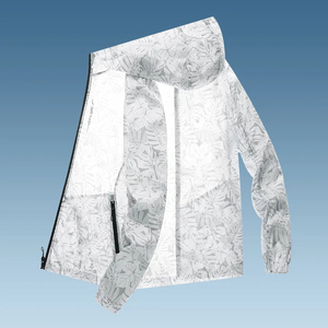 Veste bomber coupe-vent pour homme, de haute qualité, tendance, respirante, col mandarin, confortable, légère, en toile, pour l'hiver - Product Image 2