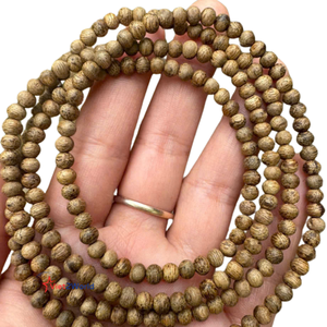 สร้อยข้อมือเวียดนามลูกปัด216คุณภาพดีกว่า5มม. ไม้กั้งธรรมชาติสีดำใต้น้ำทำจากลูกปัดไม้ธรรมชาติ - Product Image 4