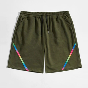 Short de sport en coton et polyester pour homme, avec cordon de serrage à la taille, couleur personnalisée, avec service OEM, offre spéciale, 2023 - Product Image 1