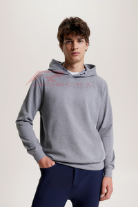 เสื้อสเวตเตอร์และสเวตเตอร์ของผู้ชายเสื้อสวมหัวผ้าคอตตอนถักดีไซน์เรียบๆเสื้อผ้าแฟชั่นใส่สบายๆใส่ในฤดูหนาวส่งตรงจากโรงงาน - Product Image 5
