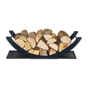 Porte-bûches en métal décoratif moderne de conception Simple de haute arrivée pour le support rustique de bois de chauffage en métal de jardin de maison - Product Image 3