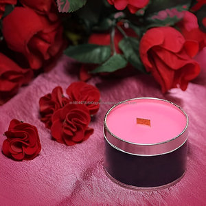 Best Quality Low Price Tin Jar Candle For Home Decor and Festivals - Product Image 2