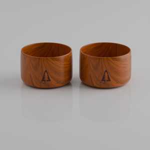 Ensaladera de madera artesanal con diseño ecológico con servidores a juego para el hogar, la cocina y los regalos - Product Image 3