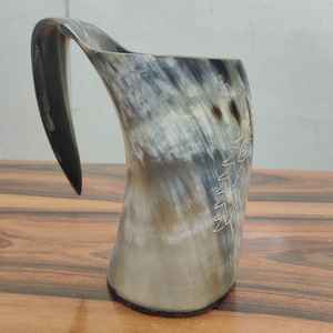 Vases en corne de boeuf de style Viking, écologiques, authentiques, sculptés à la main, polis naturellement, accessoires à bas prix - Product Image 3