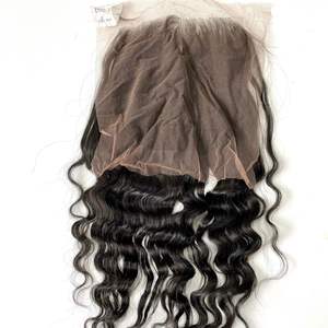 Peluca fina de alta calidad para cierre, onda Natural, cabello Remy vietnamita, máquina de grado virgen, paquete de trama Doble - Product Image 4