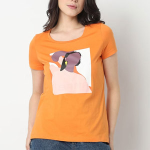 Camisetas transpirables de bajo precio para mujeres, camisetas de manga corta para adultos disponibles en stock - Product Image 4