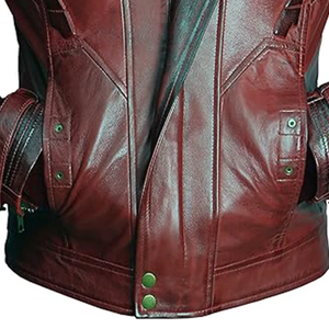 Chaquetas de Cuero Estilo Bomber Personalizadas de Primera Calidad para Hombre con Diseño Reversible, Transpirable y Resistente al Viento - Product Image 5