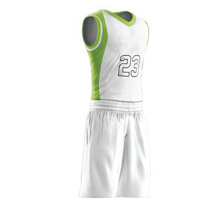 Conjunto de Uniforme de Baloncesto Premium, Transpirable, con Malla Sublimada, Jersey y Pantalones Cortos, Tallas Grandes, Ropa Deportiva para Equipos, Venta al Por Mayor OEM - Product Image 1